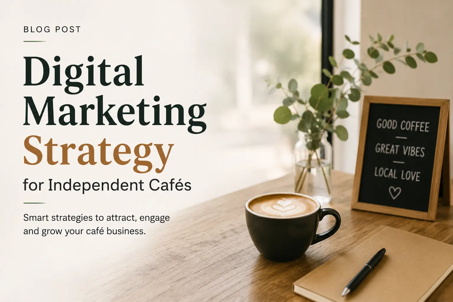 The Complete Digital Marketing Strategy for Independent Cafés 2026