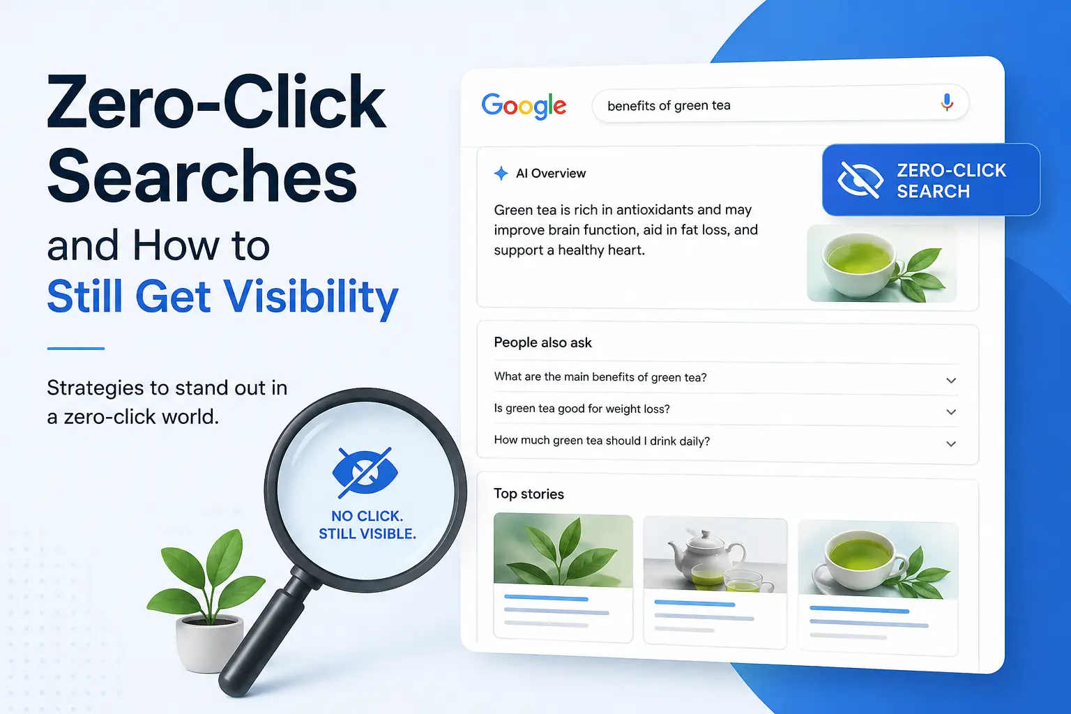 Zero-click searches and how to still get visibility