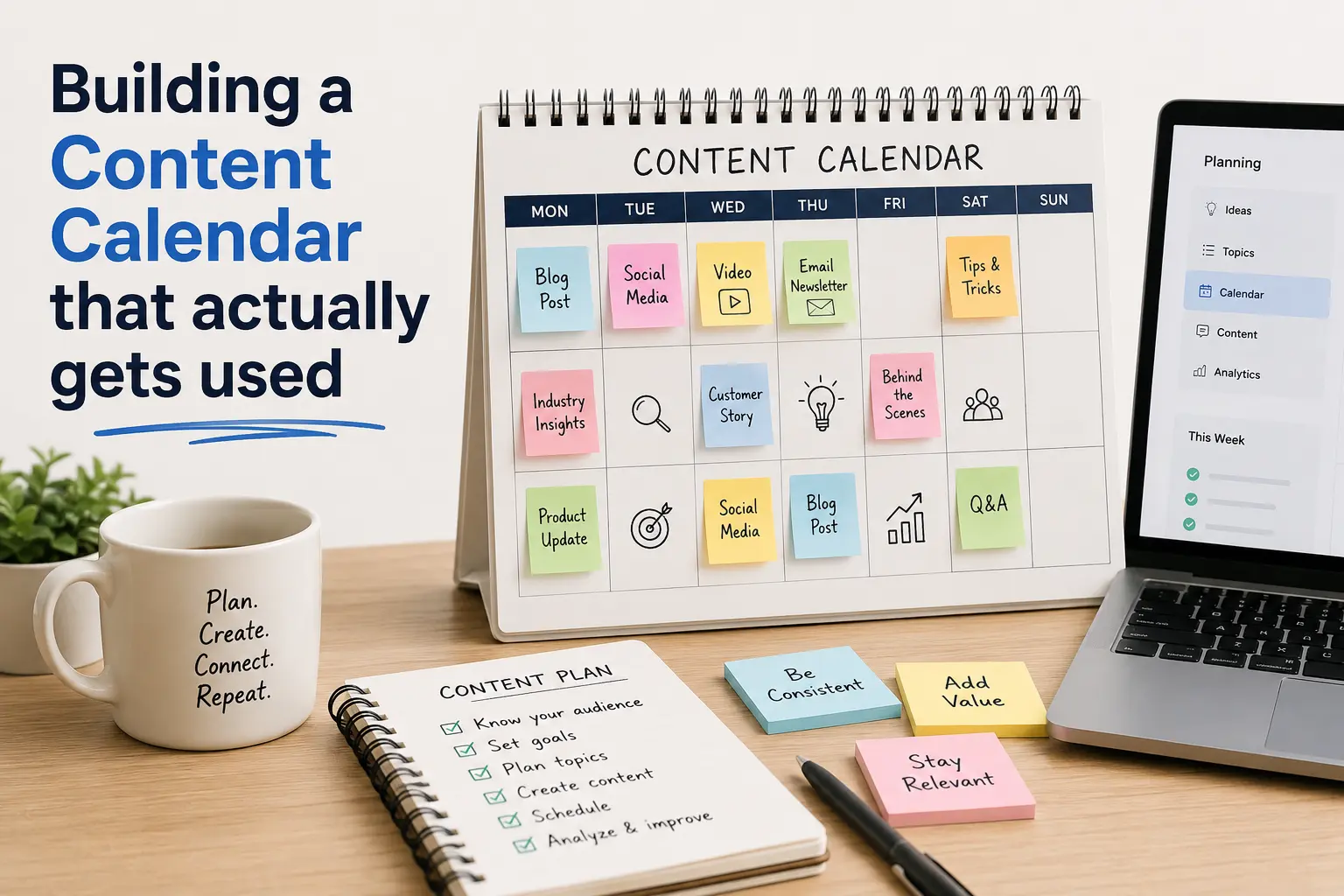 How to Build a Content Calendar That Actually Gets Used