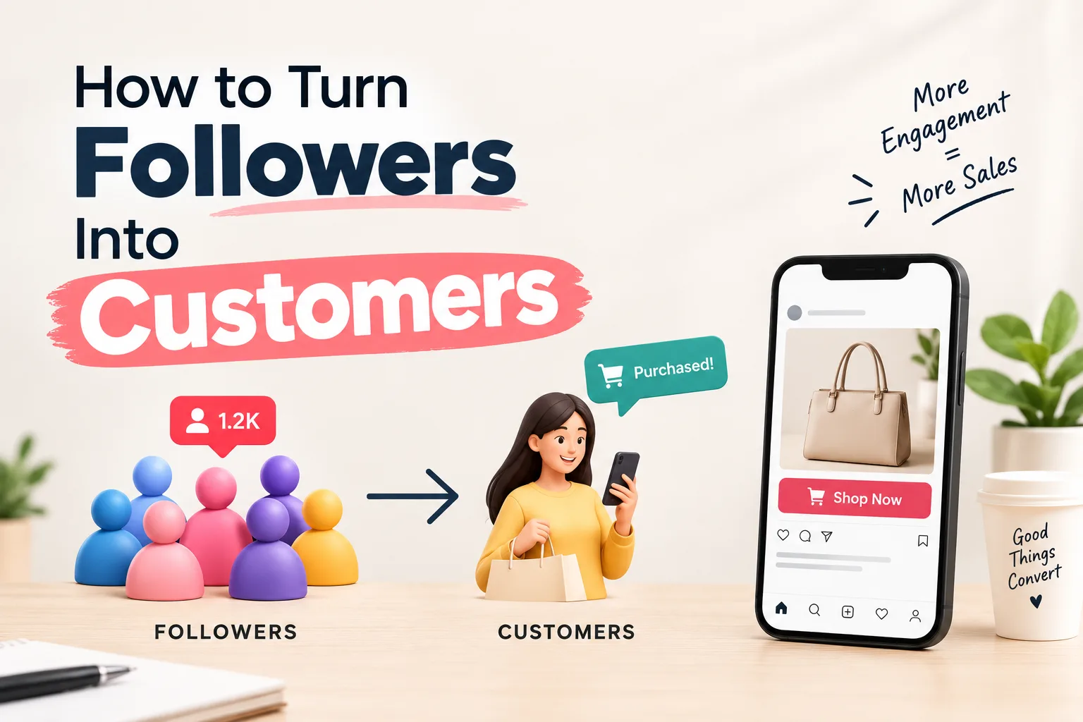 How to Turn Followers Into Customers: 9 Proven Steps