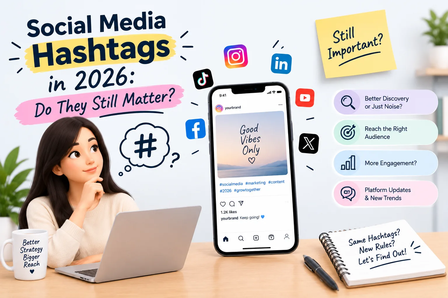 Social Media Hashtags in 2026: Do They Still Matter?